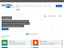 Tablet Screenshot of letterplex.nl